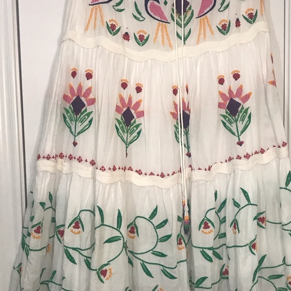 FARM Rio Summer Garden Maxi Skirt **altered piece** - Picture 13 of 16